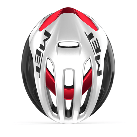 Kask Met Rivale Mips Czarny Biały Czerwony