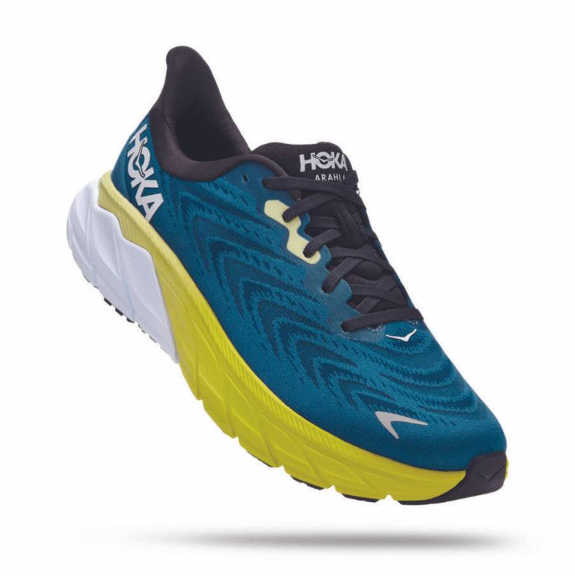 Sapatos azuis Hoka One One Arahi 6