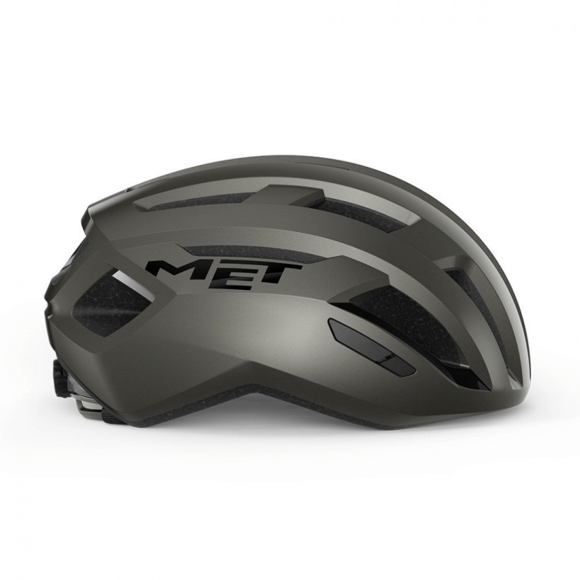 Capacete Met Vinci Mips Titanium Metallic Shine