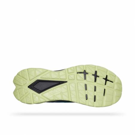 Hoka One One Mach 4 Shoes Blue Yellow SS22