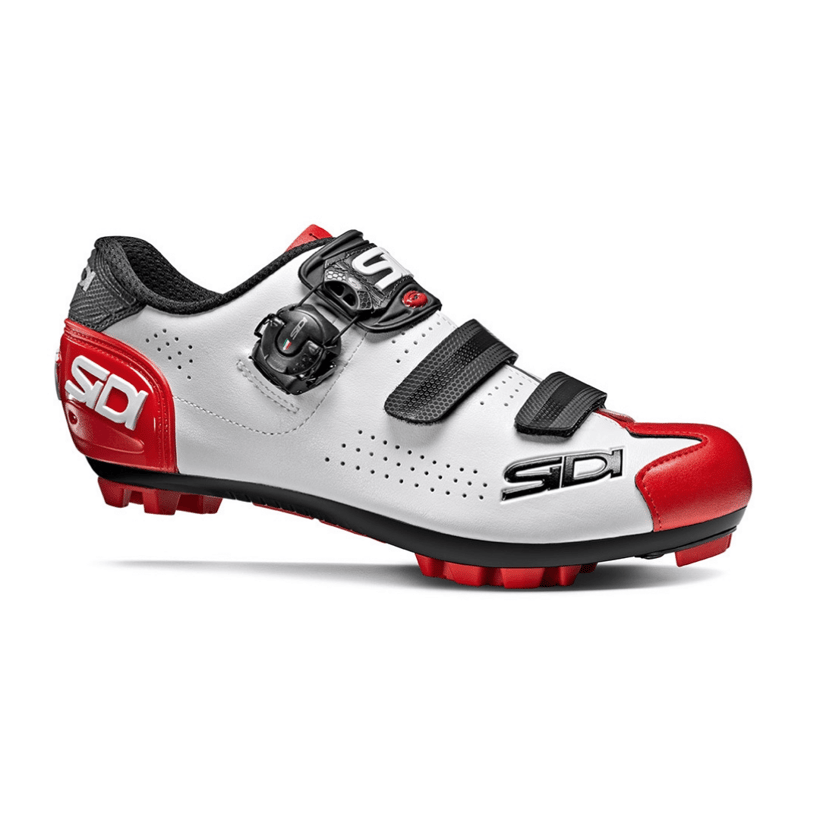 Sidi MTB Trace 2 Wit Rode Schoenen