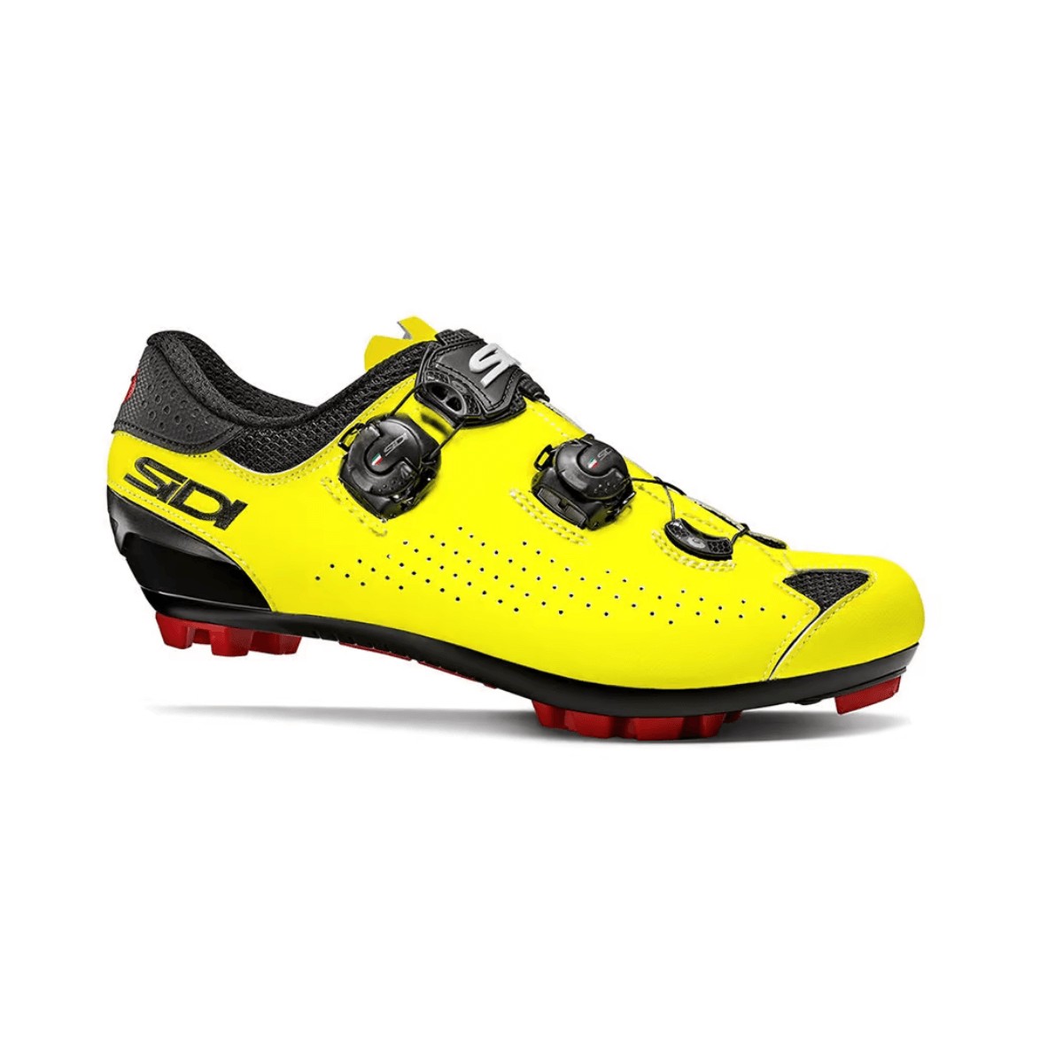 Sidi MTB Eagle 10 Shoes Yellow Black, Size 42 - EUR