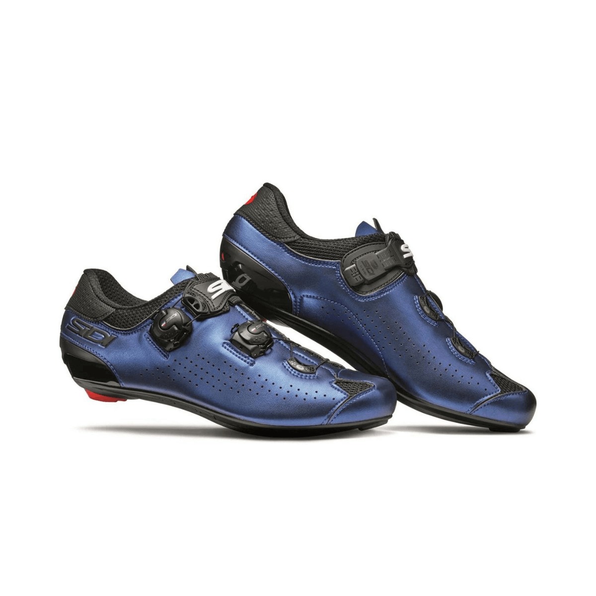 Sidi Genius 10 Road Shoes Blue Iridescent, Size 42 - EUR