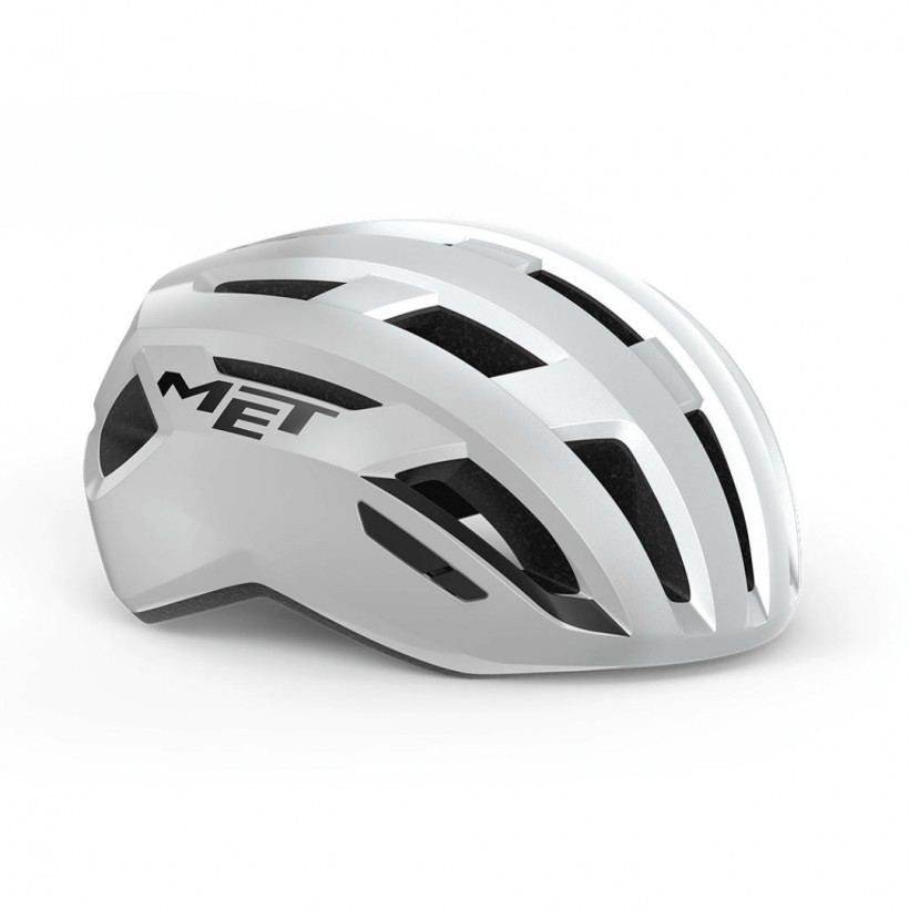 Casco Met Vinci Mips Bianco Argento Lucido