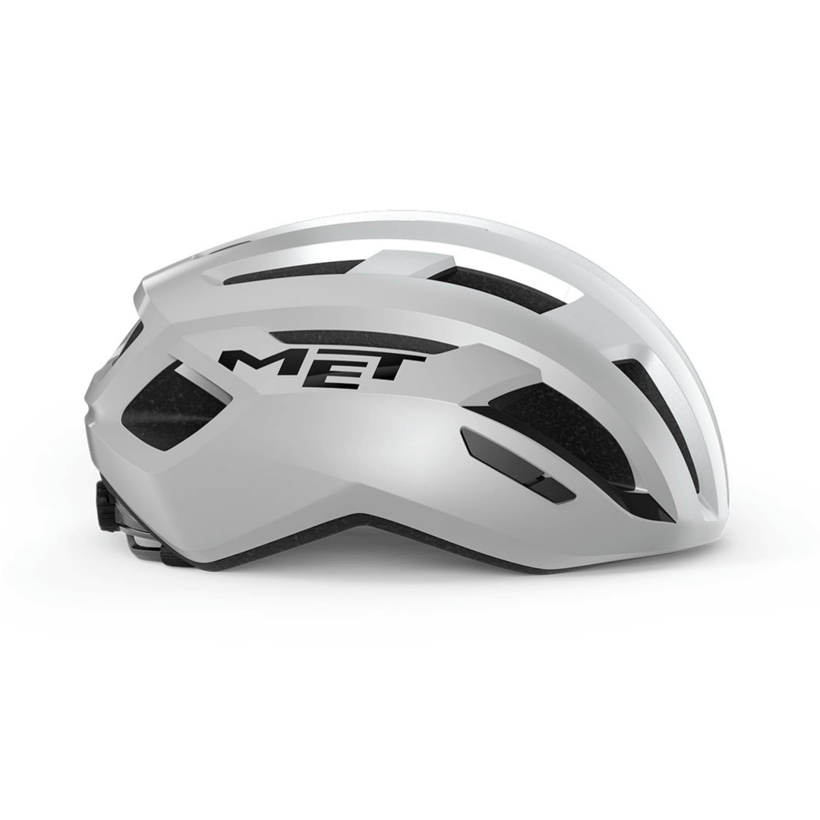 Capacete Met Vinci Mips Branco Prata Brilhante