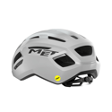 Capacete Met Vinci Mips Branco Prata Brilhante