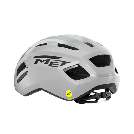 Casque Met Vinci Mips Blanc Argent Brillant
