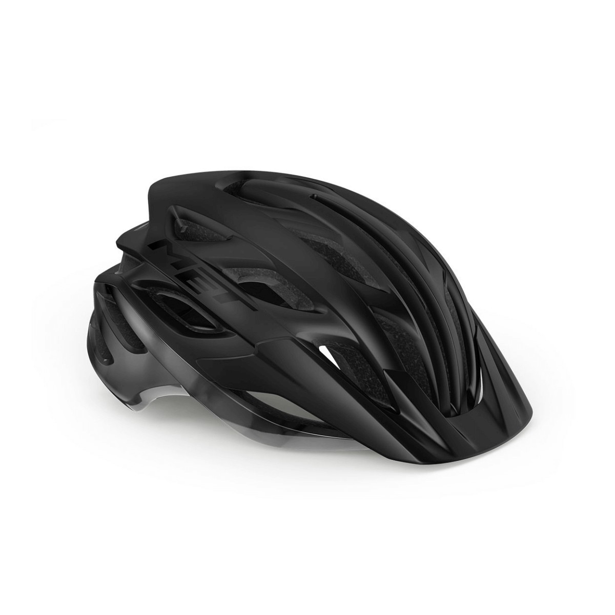Met Veleno Helmet Black Matt Glossy, Size M (56-58 cm)