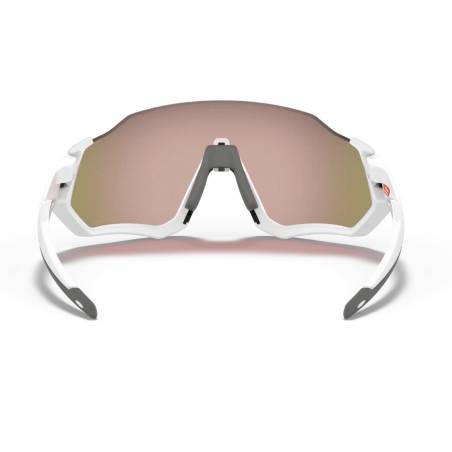 Acquista Oakley Flight Jacket Occhiali da sole bianchi