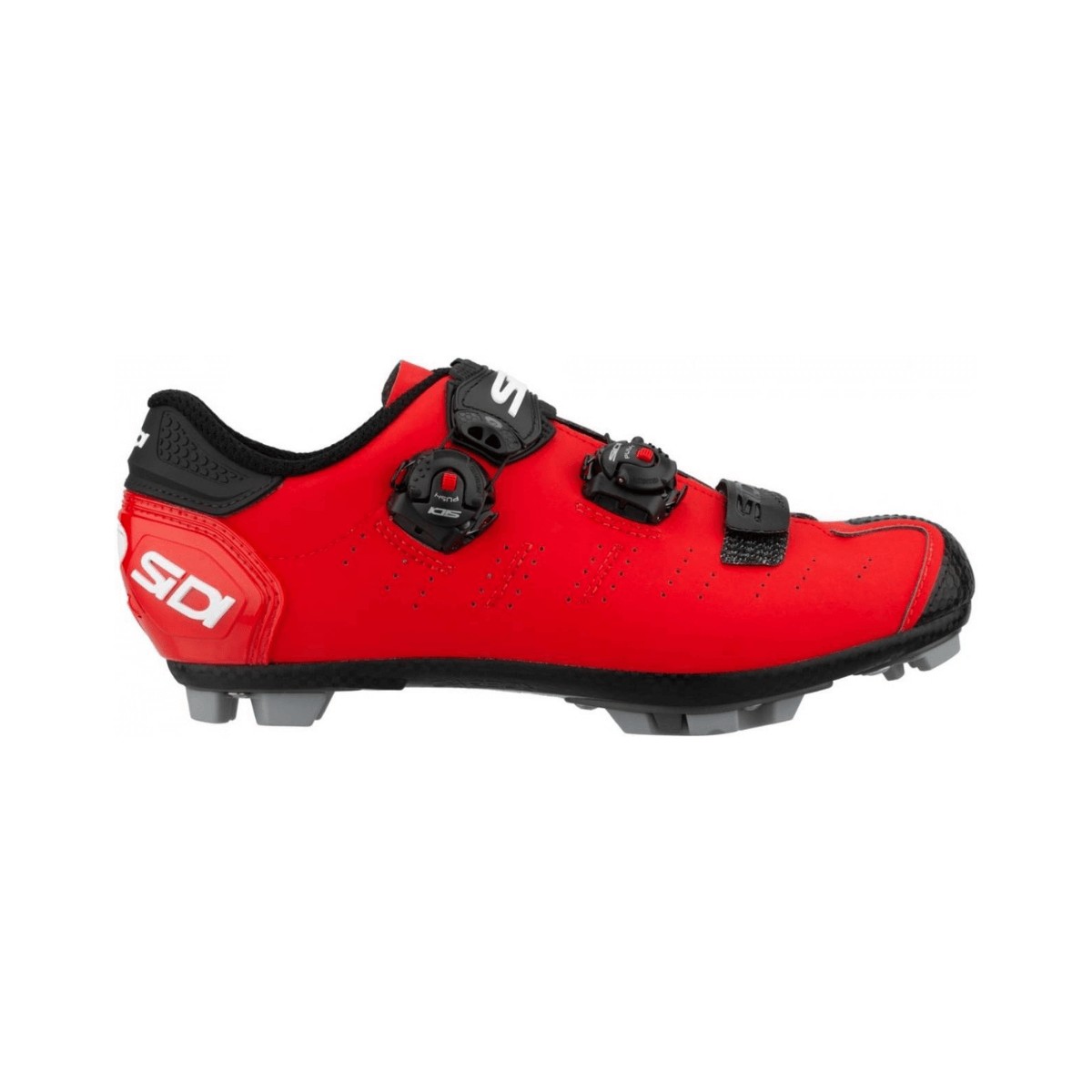 Zapatillas Sidi Dragon 5 MTB Rojo Negro Mate, Talla 47 - EUR