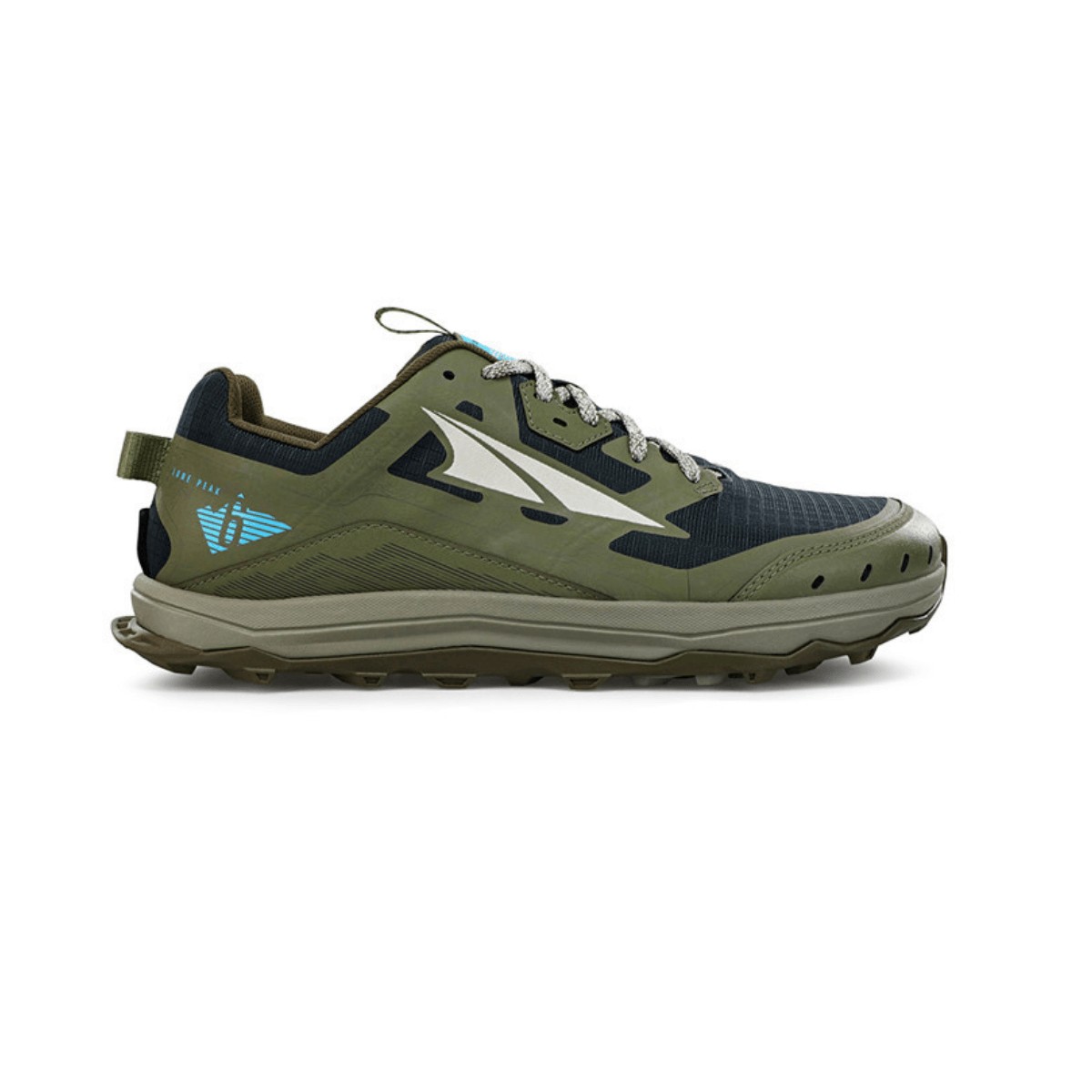 Altra Lone Peak 6 Shoes Olive Green SS22, Size 42 - EUR