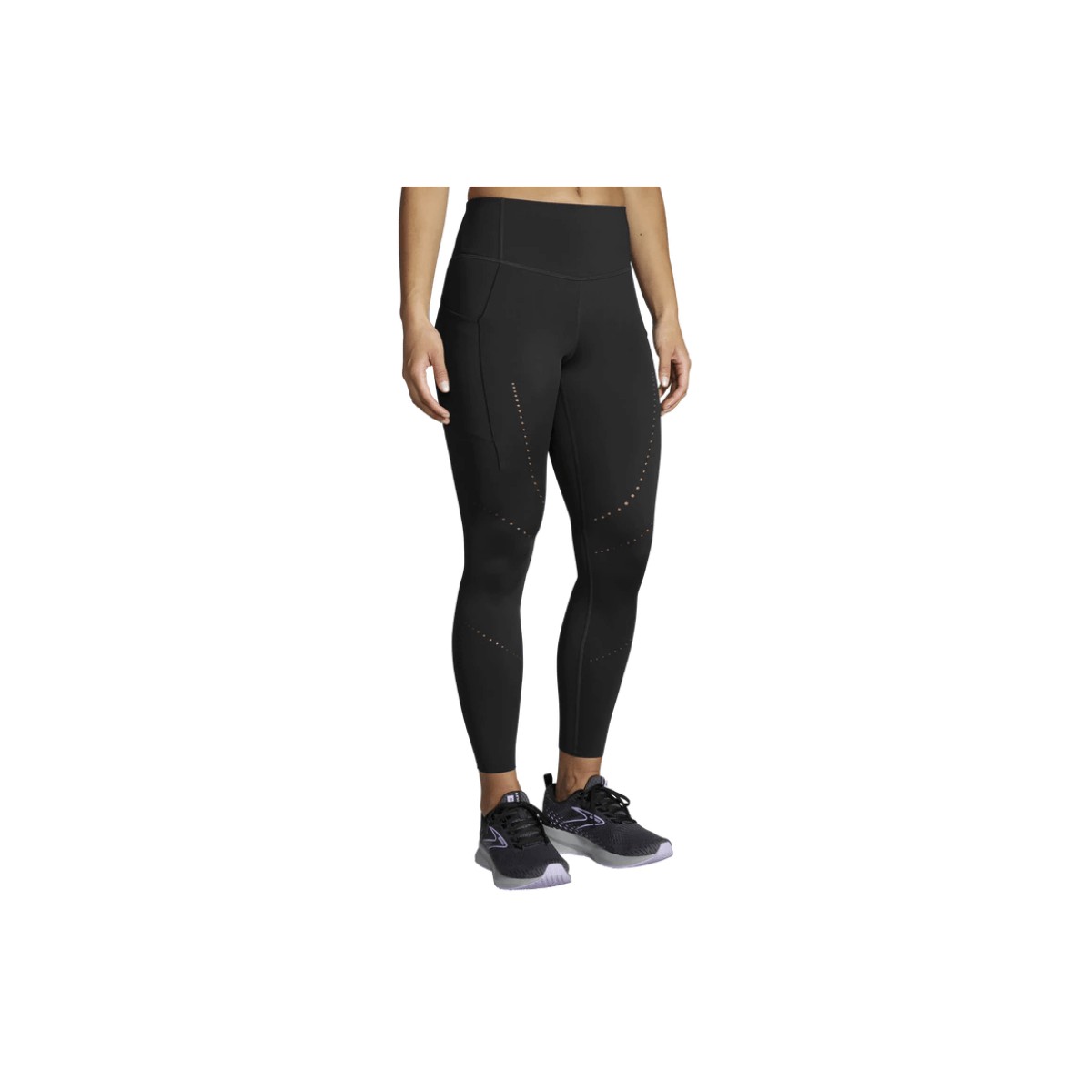 Brooks Method 7/8 Leggings Black Women, Size XS