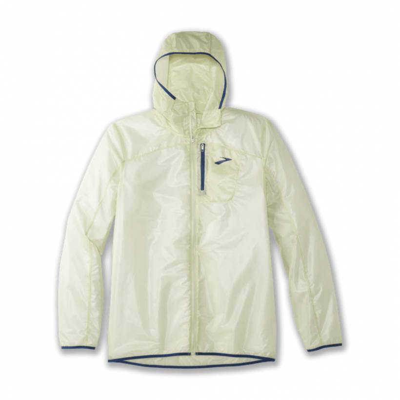 Giacca blu beige Brooks Altitude
