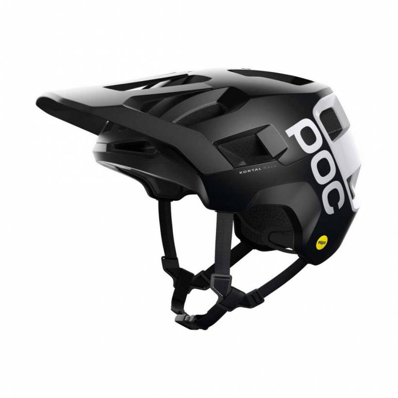 Capacete POC Kortal Race MTB Mips Preto Branco
