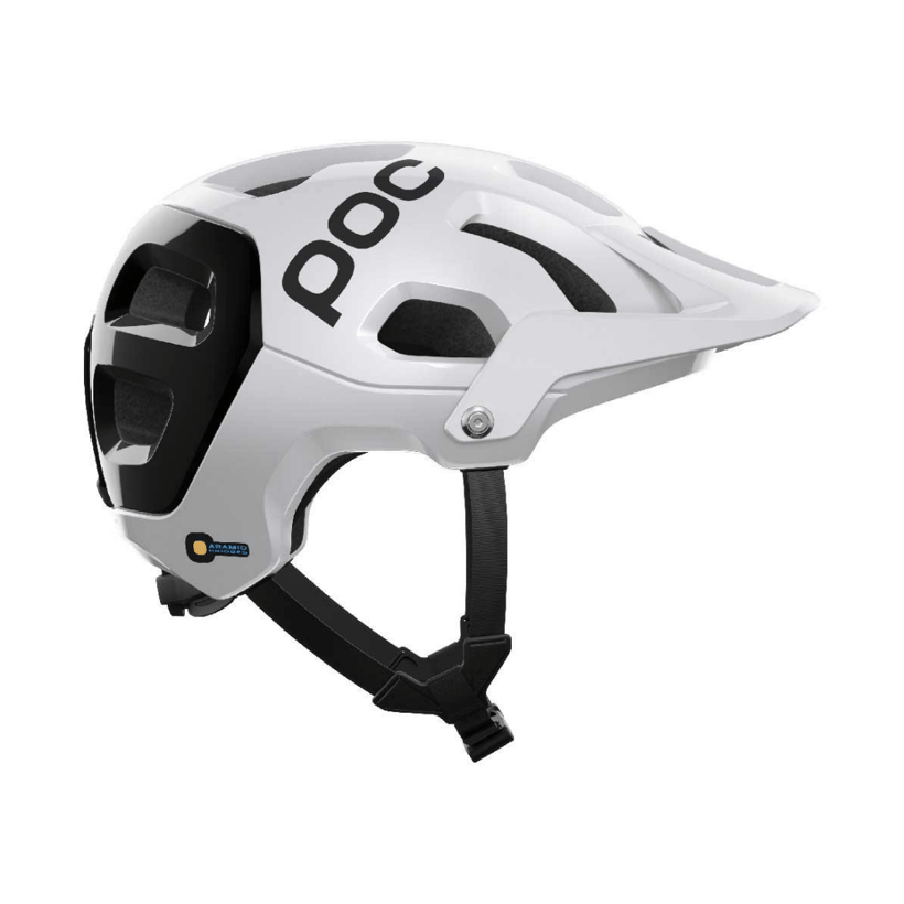 Casque POC Tectal Race Mips blanc noir