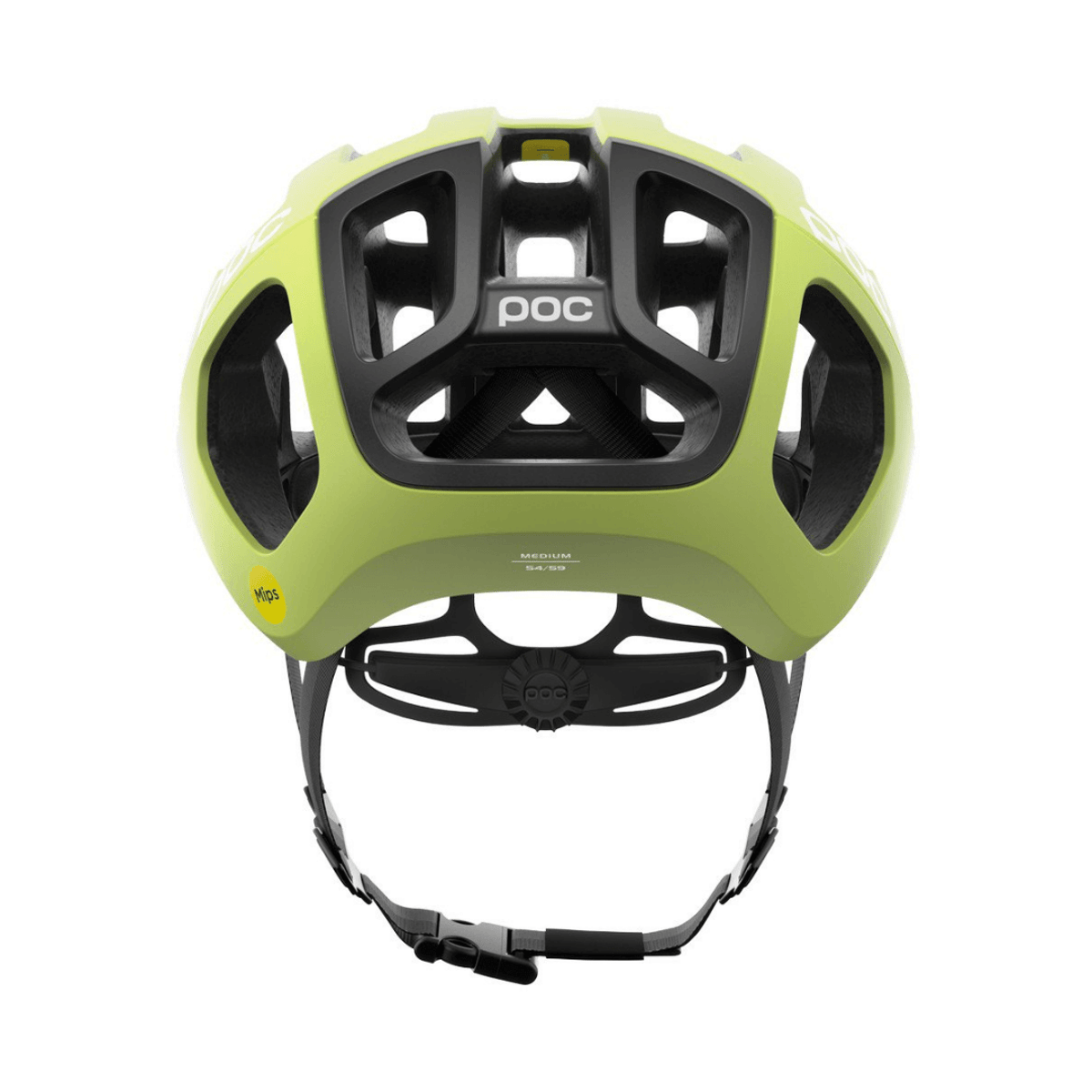 POC - Tectal Race MIPS - Casque de cyclisme taille 55-58 cm - M, noir - Casque de vélo