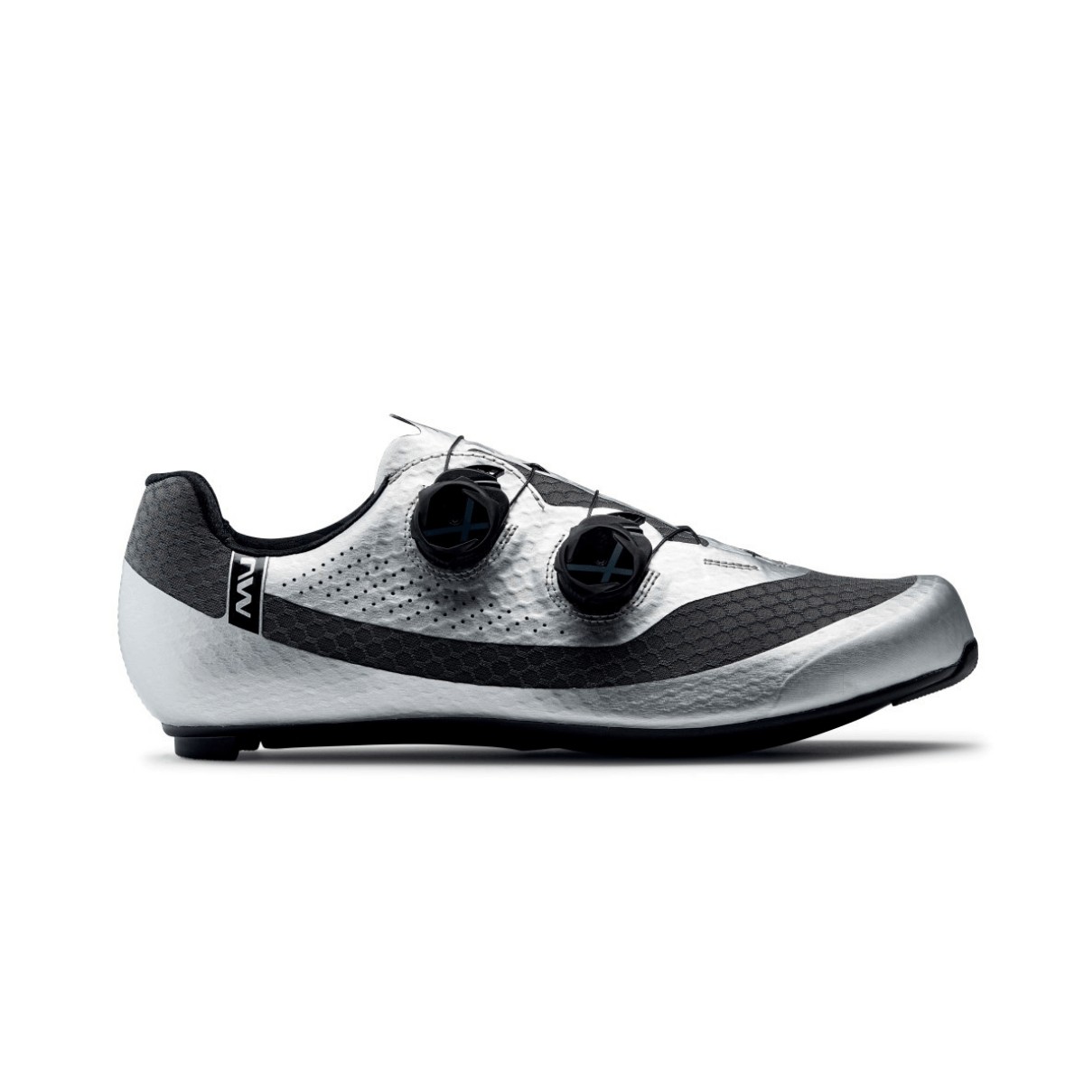 Northwave Mistral Plus Shoes Silver, Size 42 - EUR