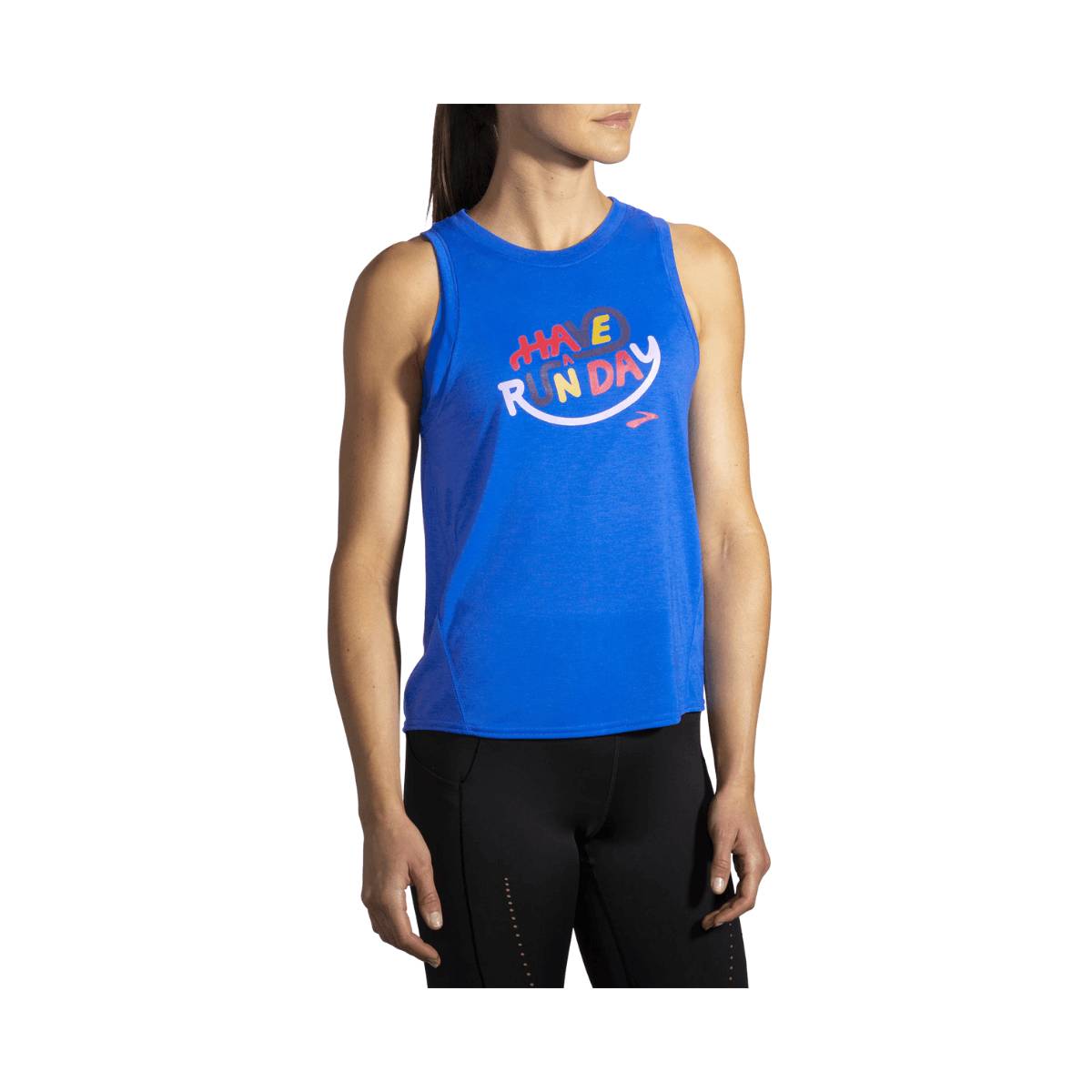 Compra Camiseta Brooks Distance Azul al Mejor Precio