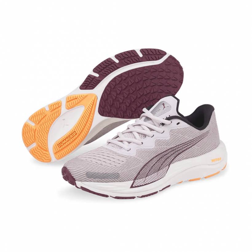 Scarpe Puma Velocity Nitro 2 Bianche Maroon da Donna