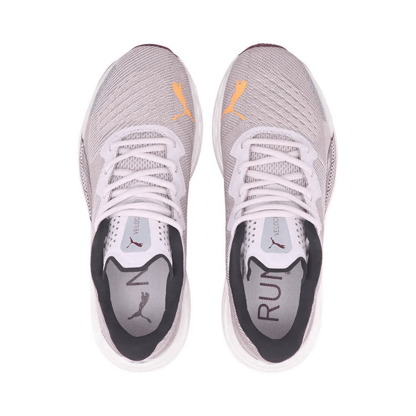 Puma Velocity Nitro 2 White Maroon Women's Shoes