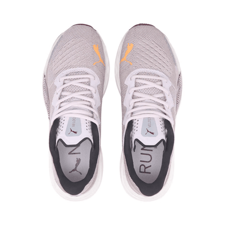Puma Velocity Nitro 2 White Maroon Women's Shoes