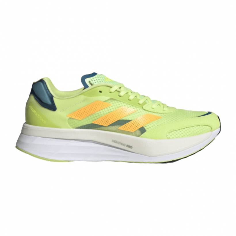 Adidas Adizero Boston 10 Vert Bleu SS22 Chaussures