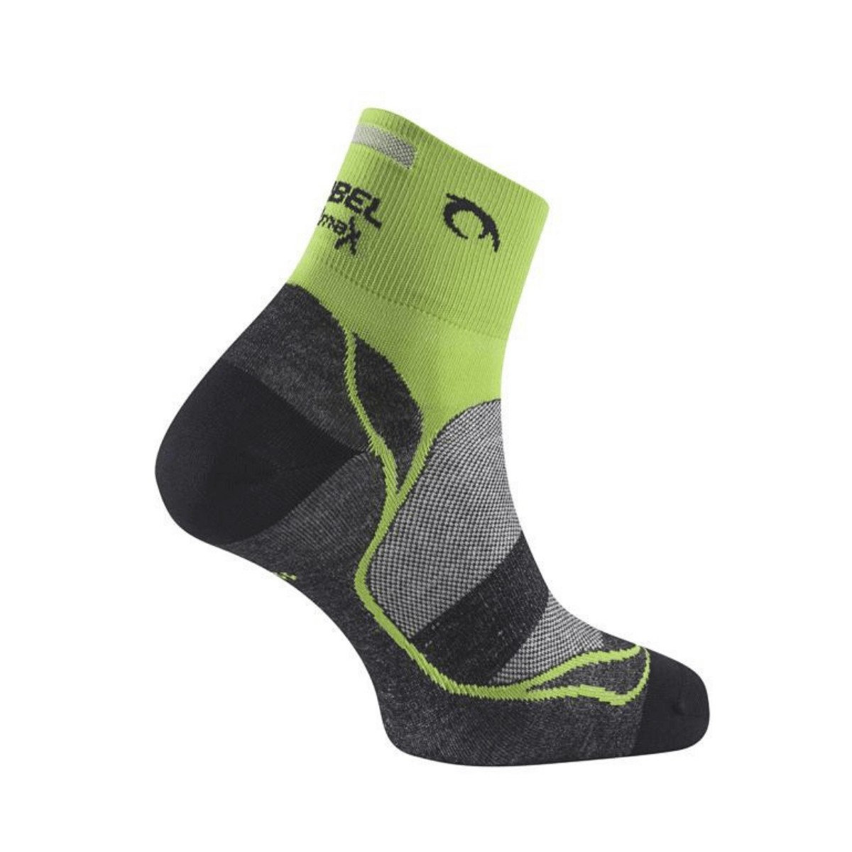 Calcetines Lurbel BMax Race Negro Verde, Talla S, Color Negro/Verde