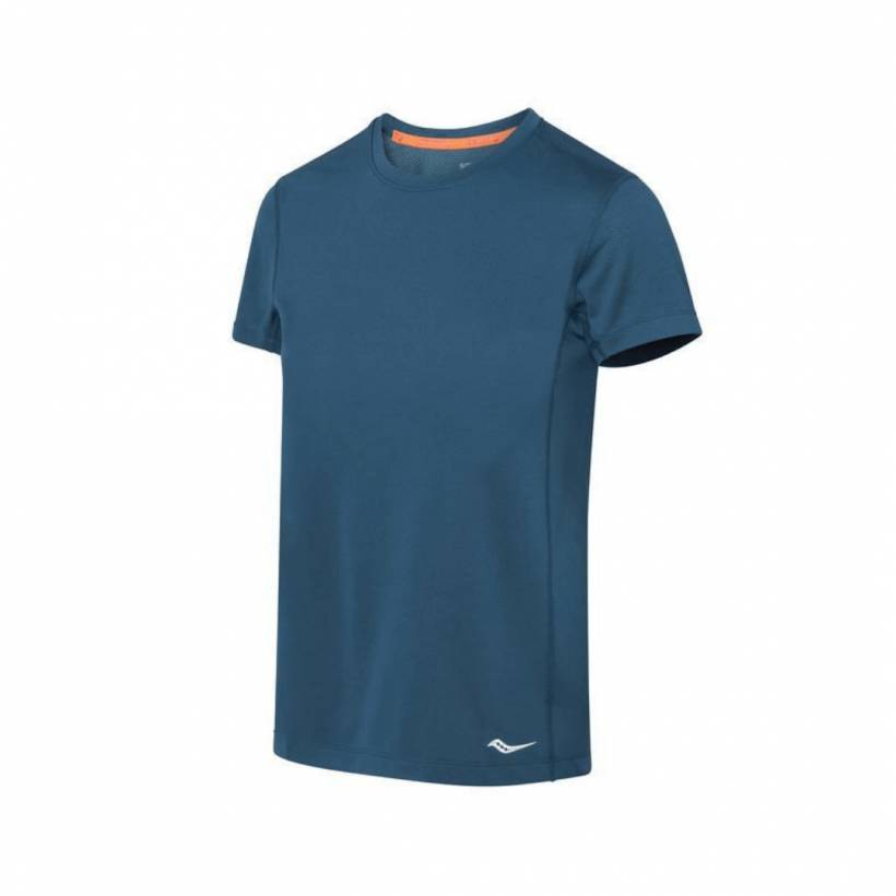 T-Shirt Donna Saucony Stopwatch Manica Corta