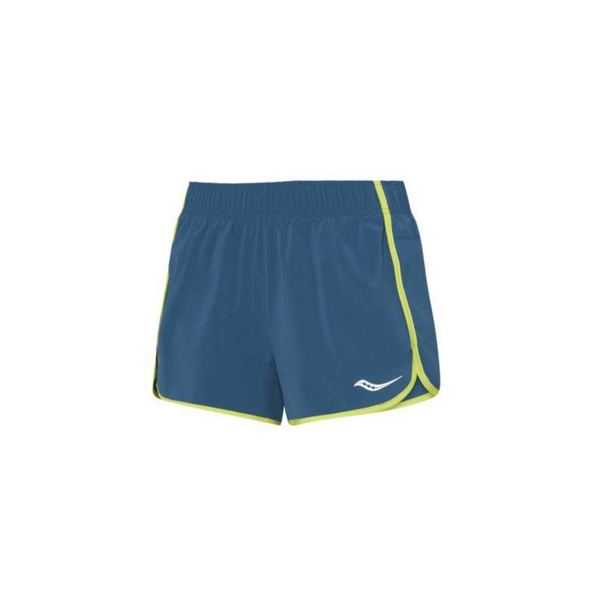 Saucony Outpace 3 Women´s Shorts Blue Green, Size XS
