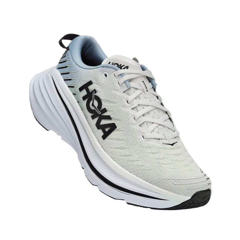 Hoka One One Bondi X Shoes White Blue SS22