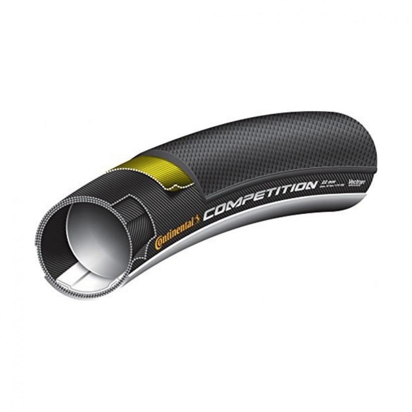 Continental Competition Schlauchreifen Schwarz 700 x 22-25