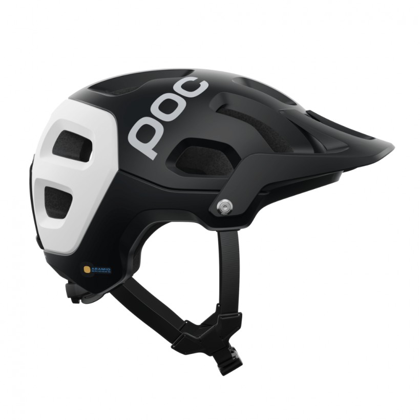 Kask POC Tectal Race Mips czarno-biały