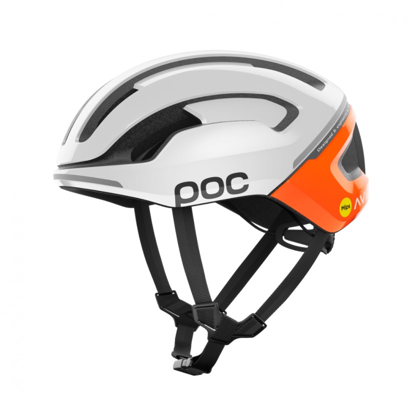 POC Omne Air Mips White Orange Helmet