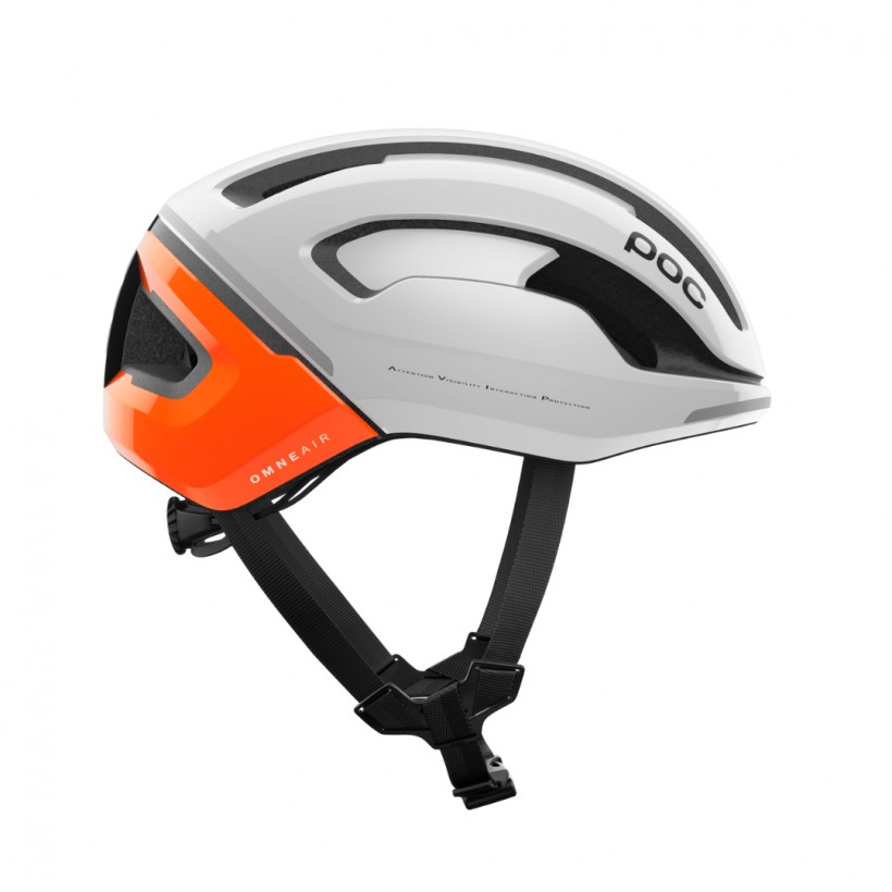 POC Omne Air Mips White Orange Helmet