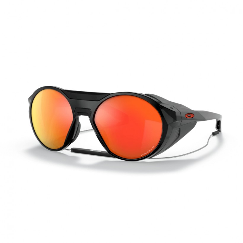 Gafas Oakley Clifden Negro Lentes Rubí Polarizadas