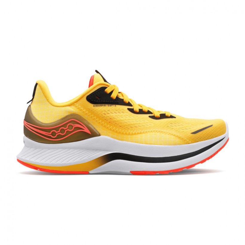 Saucony Endorphin Shift 2 Running Shoes Yellow Black SS22