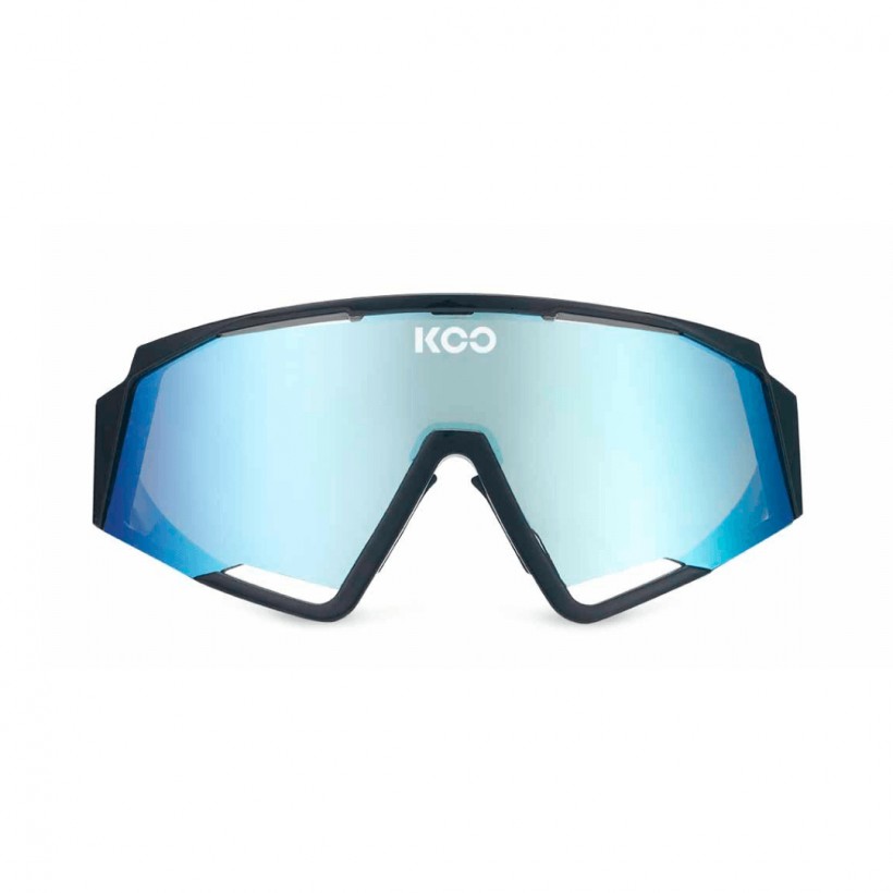 KOO Spectro Glasses Black Turquois Lens