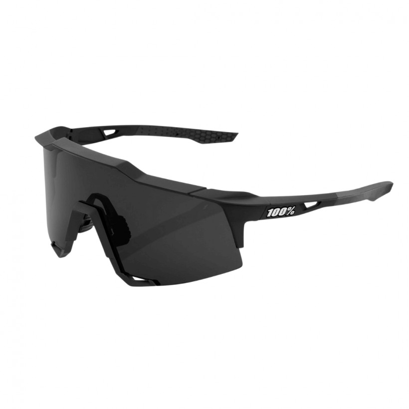 Goggles 100% Speedcraft Black with Smoke lenses