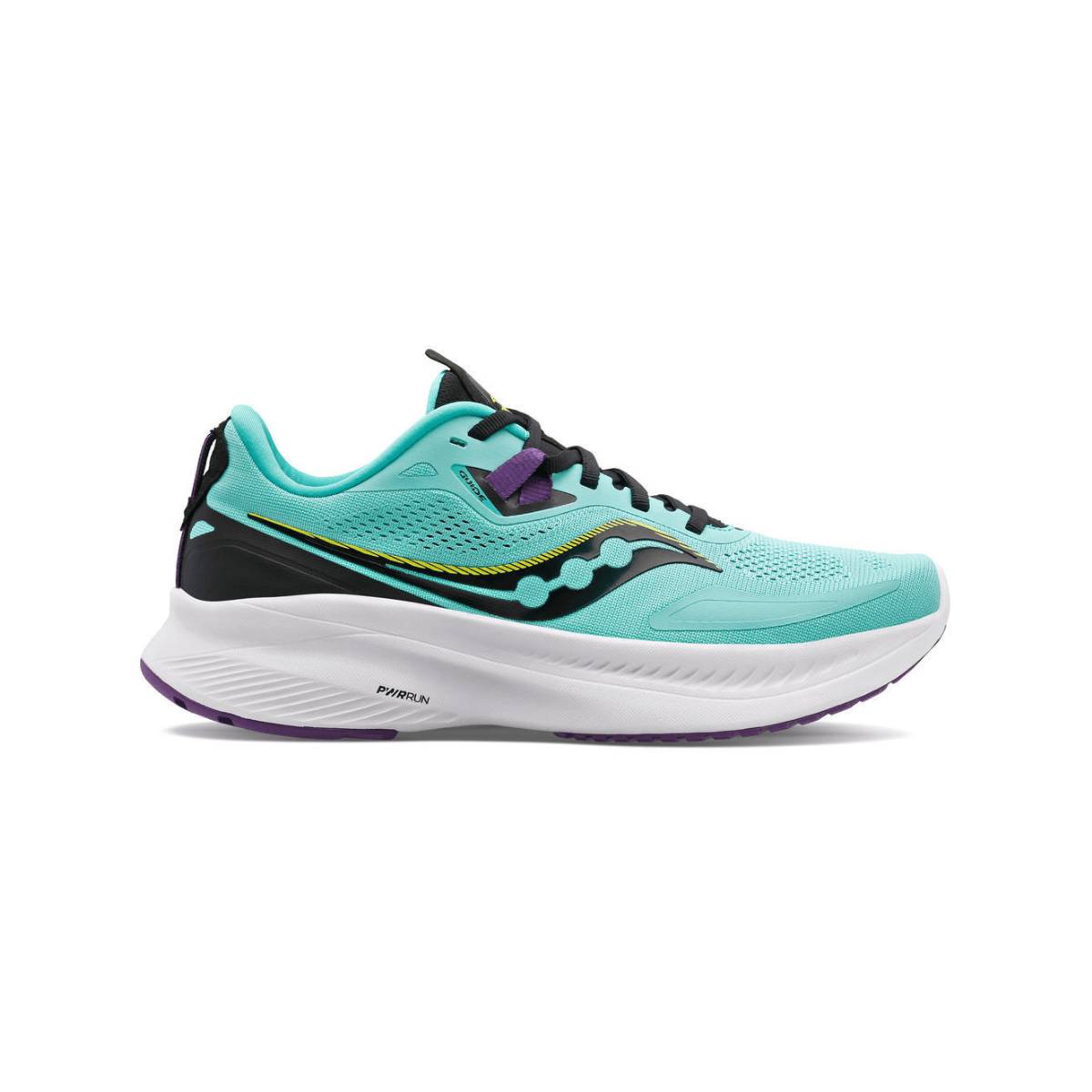 Zapatillas Saucony Guide 15 Turquesa Negro Mujer, Talla 42,5 - EUR