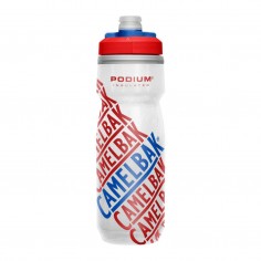 Camelbak Podium Chill Race Edition Bottle 0.6L White Red