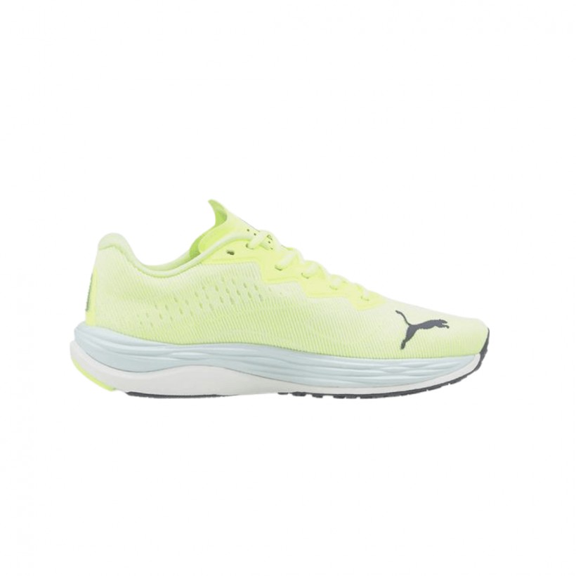 Tênis Puma Velocity Nitro 2 Amarelo Azul Claro SS22