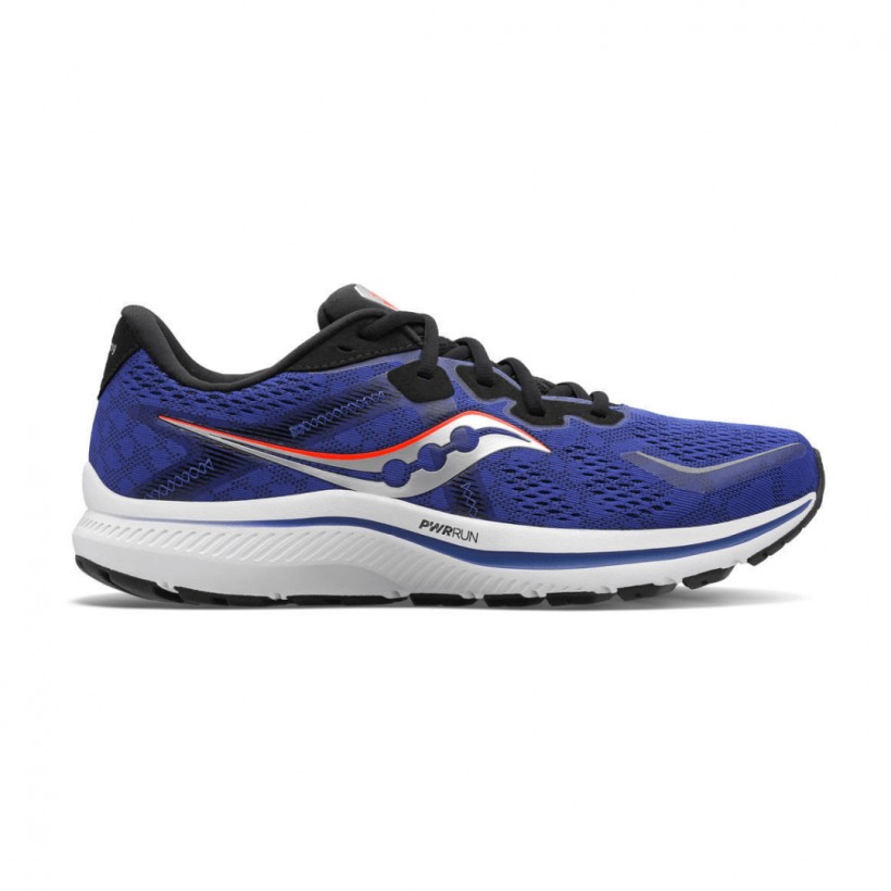 Chaussures Saucony Omni 20 Bleu Noir SS22