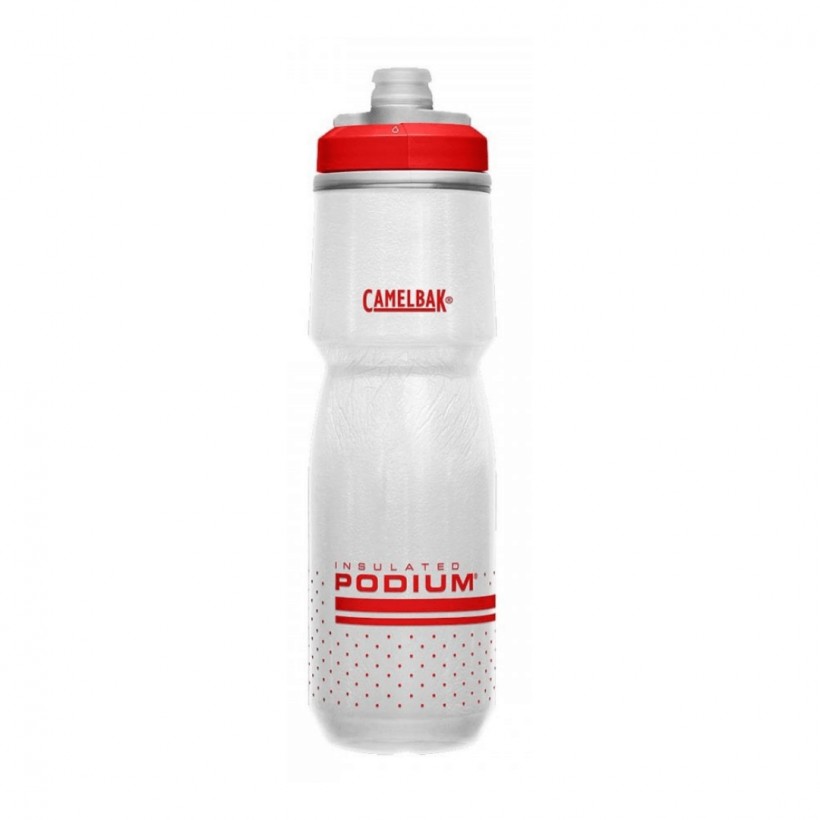 Camelbak Podium Chill Butelka 0,71 L Czerwony Biały