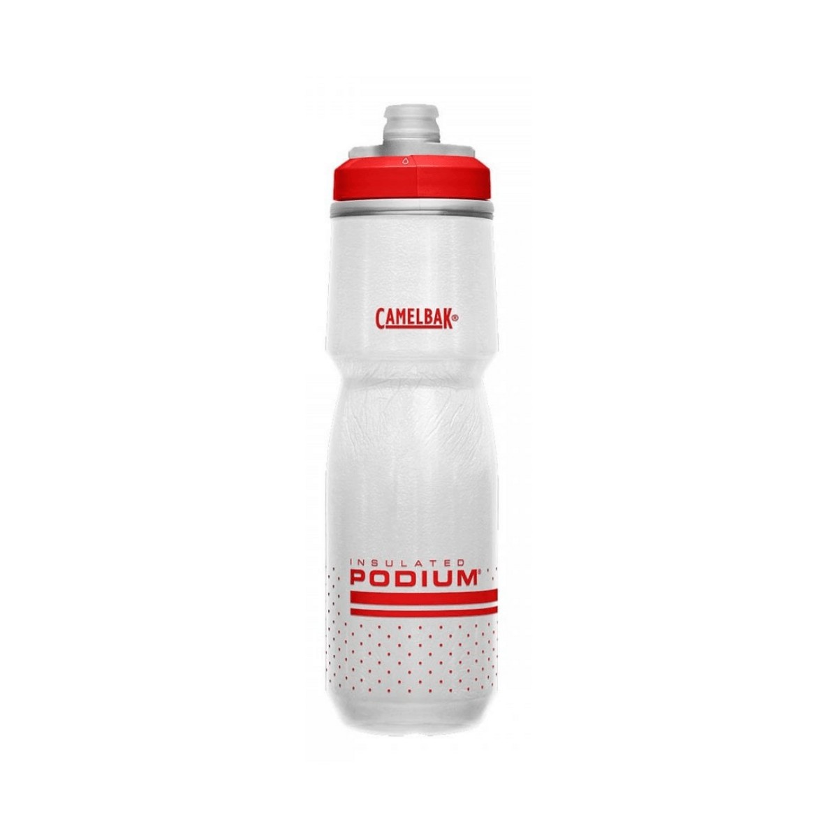 Camelbak Podium Chill Bottle 0,71 L rosso bianco