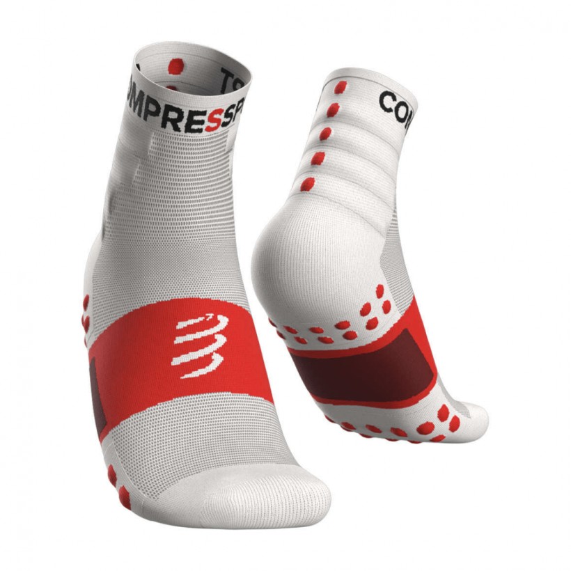 Compressport Training 2 Pack Meias Branco