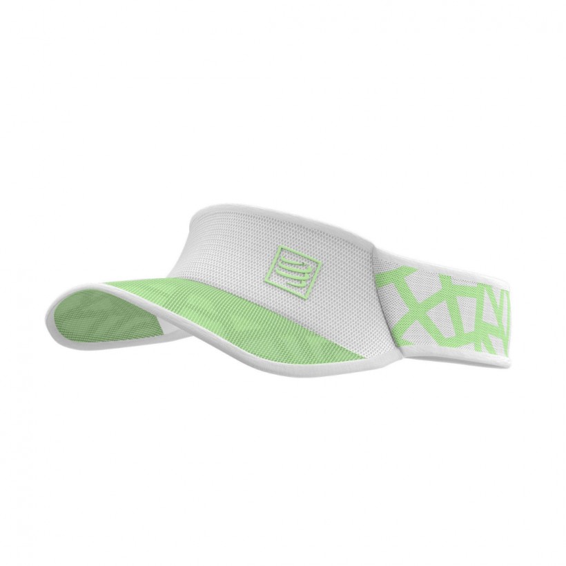 Compressport Spiderweb Ultralight Visor White Green