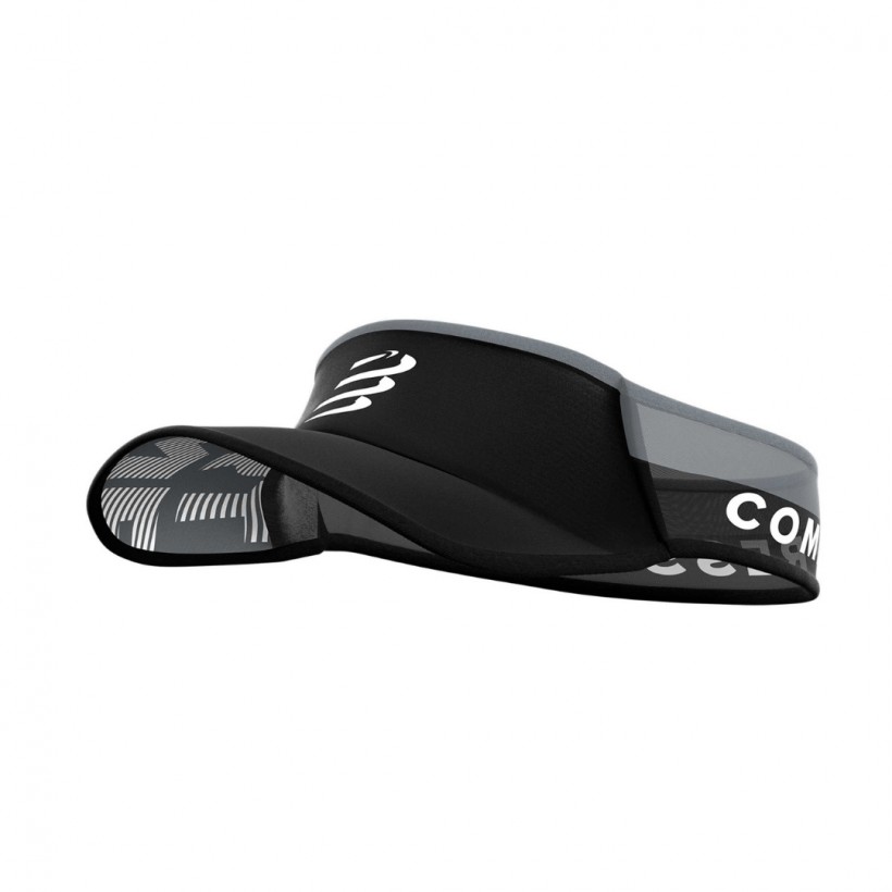 Visera Compressport Ultralight Negro Gris