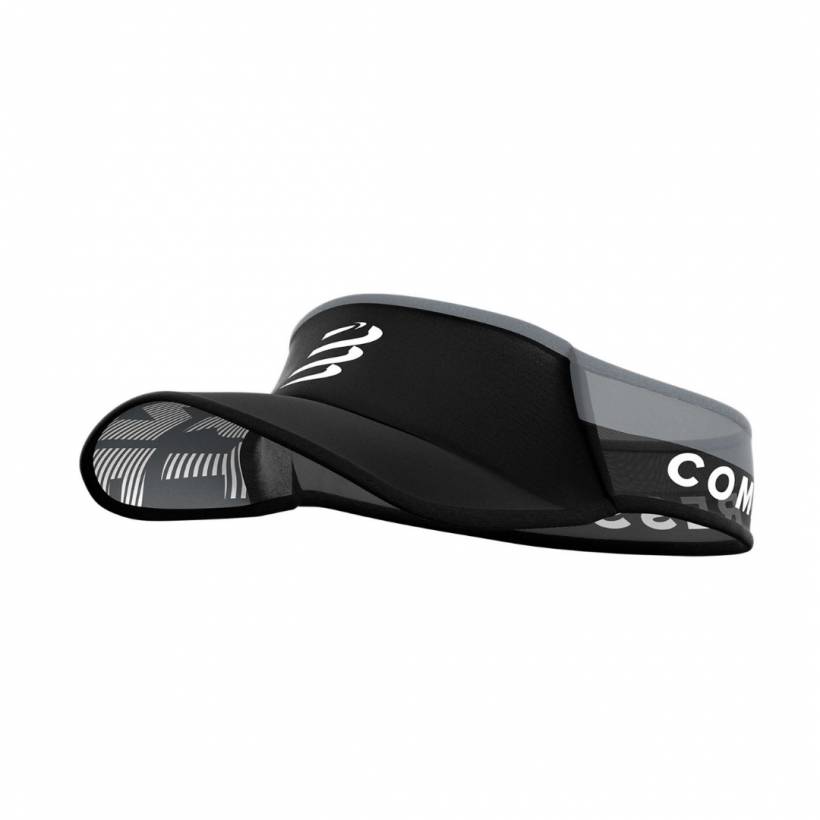 Viseira Ultraleve Compressport Preto Cinza
