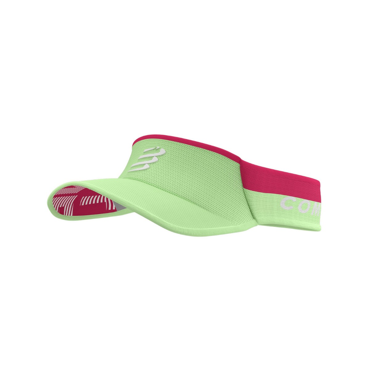 Visera Compressport Ultralight Verde Rosa