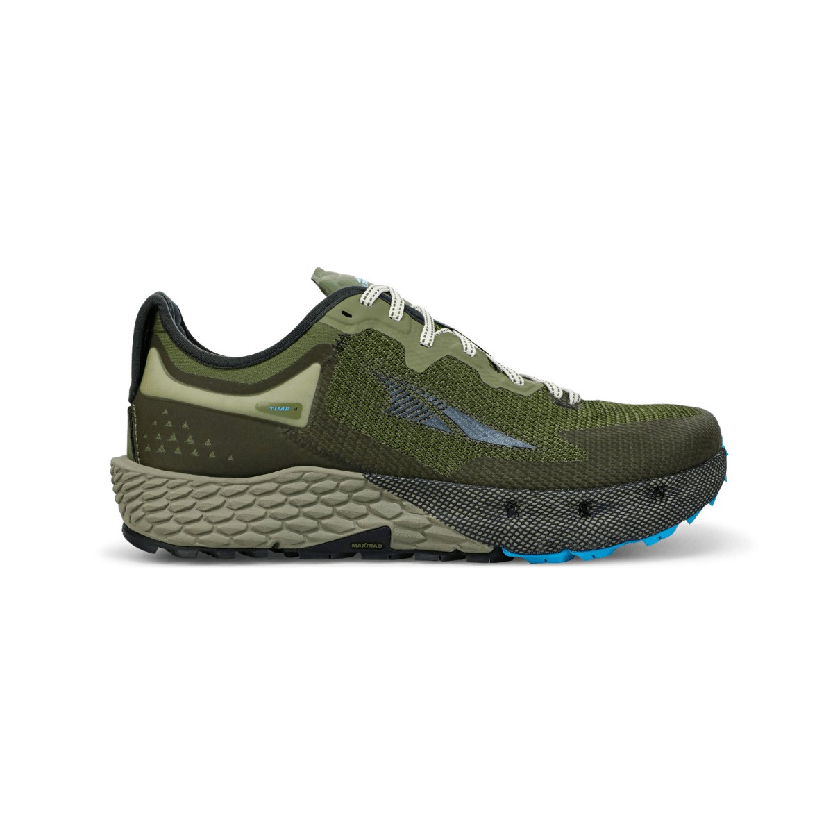 Chaussures Altra Timp 4 Olive Verte SS22, Taille 41 - EUR